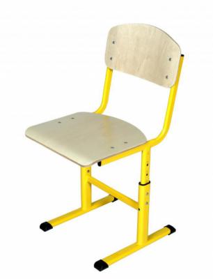 Стілець Т-подіб. зміцнена плоскоовал.труба АНШАР ГРУП (132450), рост.гр.(опція р.г.№4)№5-7, з рег. глиб. сидіння, 410х460-495х(780)830-910